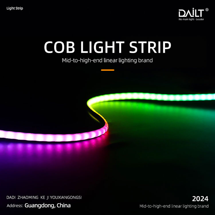 Je COB Magic Light Strip dokonalým řešením pro moderní ambientní osvětlení